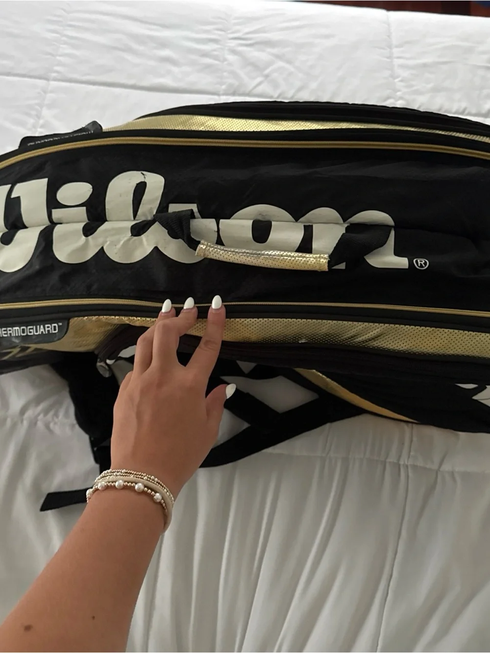WILSON Pro Tour K Factor Tennis Racquet Bag Backpack Thermo Control VG Fast Ship